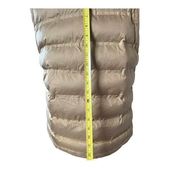 Arizona Womens Puffer Vest Juniors size L color golden pore-loved - Picture 10 of 10